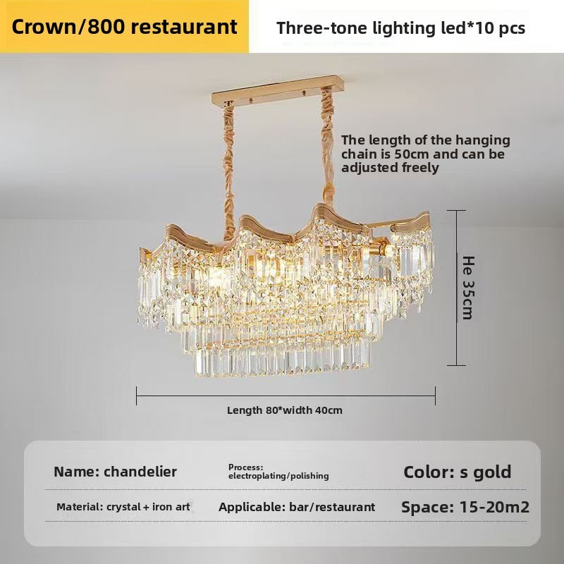 HEIKESZ New French Chandelier Crystal Ceiling Light for Dining Room Living Room Hall Hotel Wedding Luxury Villa Lighting Manufacturer