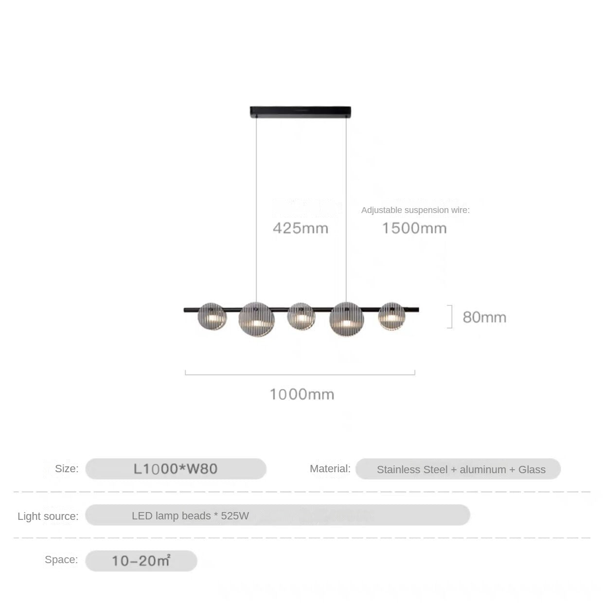 HEIKESZ Italian Minimalist Chandelier Modern Living Room Light Nordic Home Style Magnificent Bedroom Lamp
