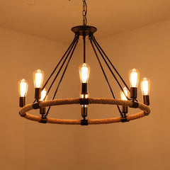 HEIKESZ LOFT Industrial Style Ceiling Lamp Living Room Dining Room Coffee Shop Bar Counter Internet Bar Clothing Store Decoration Vintage Lamps LED Light for Bedroom Night Aestitic Room Lamp