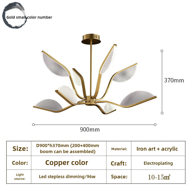 HEIKESZ New Chinese chandelier simple modern light luxury lamps living room bedroom study creative personality Chinese style lamp light fixtures for celling lights