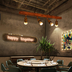 HEIKESZ Creative bar guest restaurant hot pot snack milk tea coffee shop chandelier retro industrial style clothing background wall spotlight