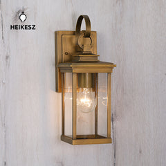 HEIKESZ Outdoor light waterproof super bright garden villa exterior wall gate balcony American retro corridor outdoor courtyard wall light