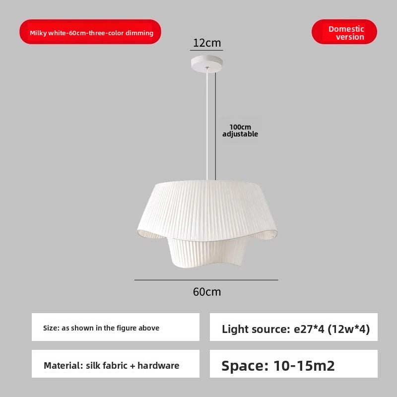 HEIKESZ Nordic Solid Wood Pendant Light for Restaurant Dining Room Japanese Style Bedroom Ceiling Lamp with Hanging Wire