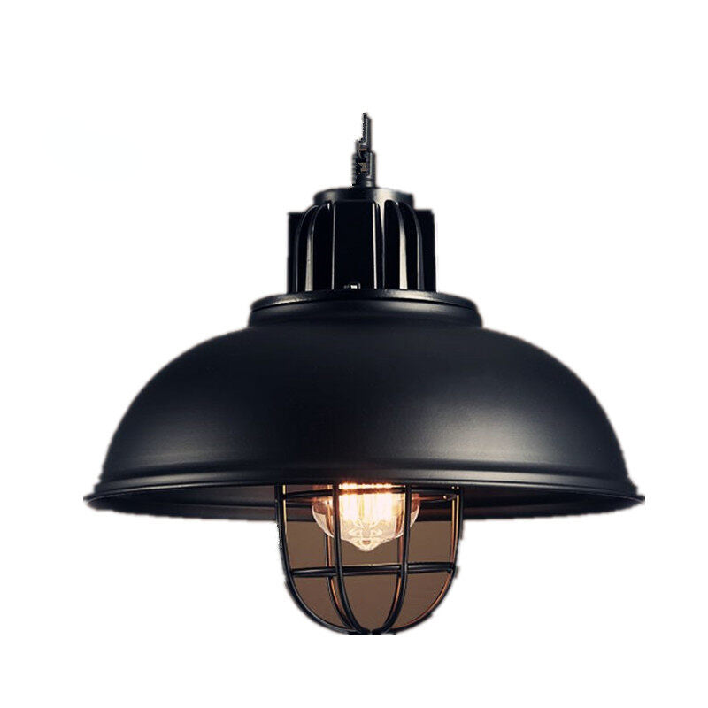 HEIKESZ American Retro Industrial Style Bar Counter Chandelier Loft Creative Restaurant Cafe Internet Coffee Iron Pot Cover Chandelier american style retro outdoor indoor retro bedroom lamp american-style Industrial wind