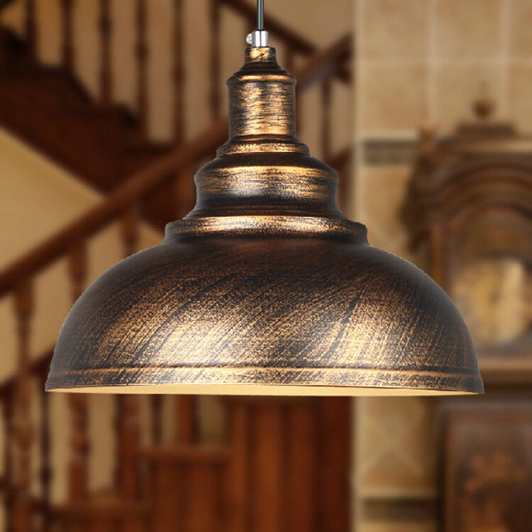 HEIKESZ Nordic Loft Simple Retro Industrial Style Restaurant Bar Cafe Creative Clothing Store American Style Pot Cover Chandelier american style retro outdoor indoor retro bedroom lamp american-style Industrial wind