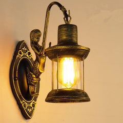 HEIKESZ 【One-year warranty, free shipping】Cross-Border American Retro Industrial Guest Restaurant Studio Aisle Corridor Tea Room Milk Tea Coffee Shop Bar Counter Wall Lamp