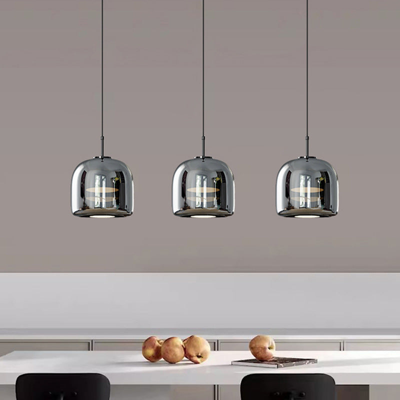 Modern Minimalist Glass Pendant Light Nordic Luxury Creative Simple Ceiling Lamp for Dining Room Bar Study Bedroom