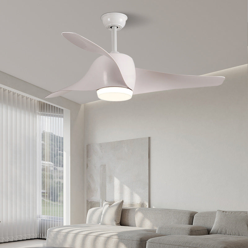 HEIKESZ New intelligent fan lighting variable frequency remote control 52 inch ceiling fan lighting living room dining room bedroom modern simple fan chandelier lamp lighting fixtures for celling lighting