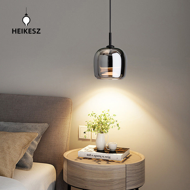 Modern Minimalist Glass Pendant Light Nordic Luxury Creative Simple Ceiling Lamp for Dining Room Bar Study Bedroom