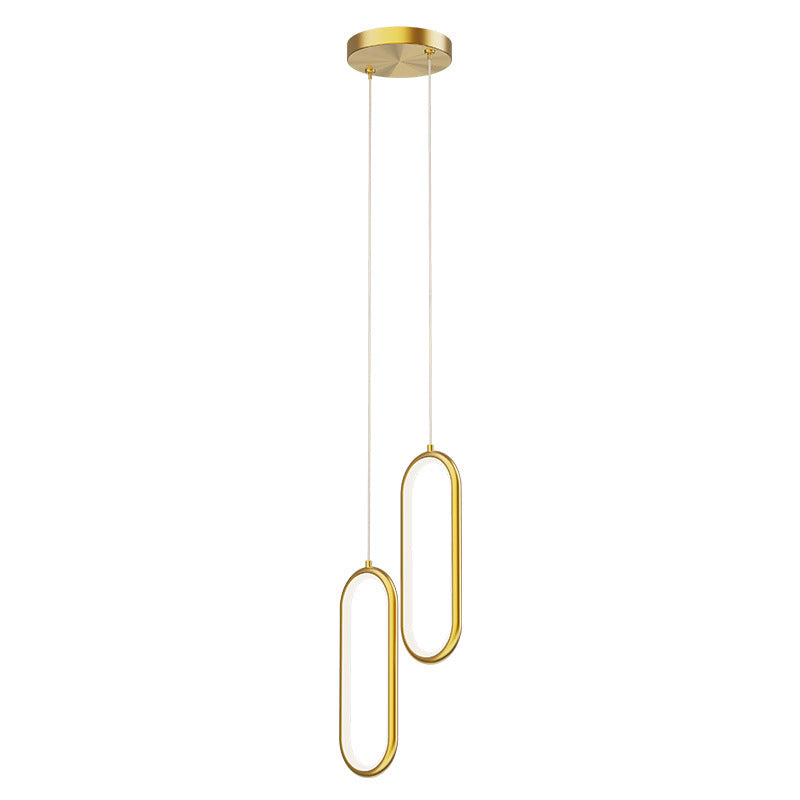 HEIKESZ Modern Minimalist Stair Chandelier Black Square Hollow Lamp for Villa Duplex Living Room Nordic Ceiling Light LED Pendant