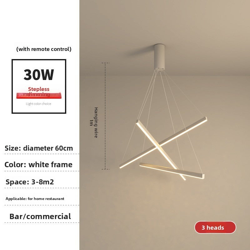 HEIKESZ Modern simple apartment loft duplex large chandelier villa empty living room long chandelier rotating staircase chandelier lamp light fixtures for celling lights
