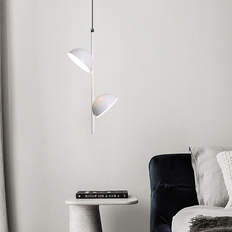 HEIKESZ Nordic Bedside Chandelier Modern Minimalist Adjustable Small Droplight for Bedroom Living Room Wall Decor