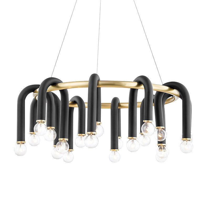HEIKESZ Modern Ceiling Lamp Luxury Nordic Design for Living Room Bedroom Dining Room Simple Creative Lighting Fixture