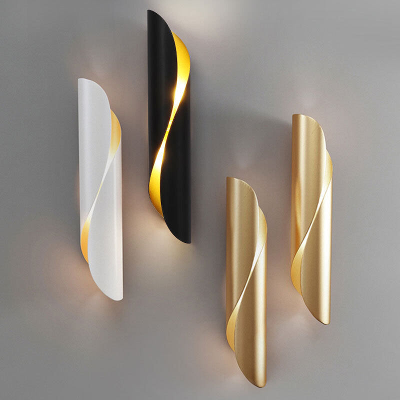 HEIKESZ Nordic Modern LED Wall Lamp for Living Room Bedroom Corridor Dining Room Coffee Simple Creative Indoor Lighting