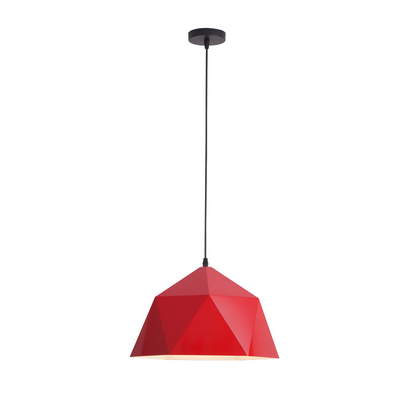 HEIKESZ Red industrial style retro Japanese restaurant hot pot restaurant store shop simple single head lampshade hotel special chandelier