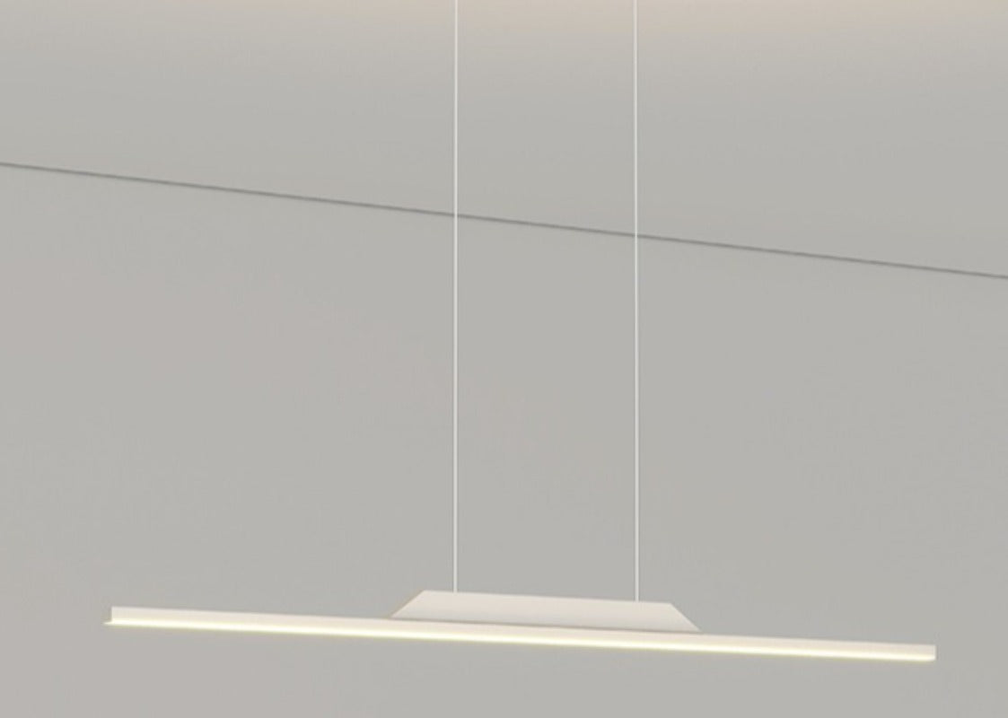 HEIKESZ Nordic simple led restaurant chandelier minimalist word study dining table bar light office chandelier lamp light fixtures for celling light
