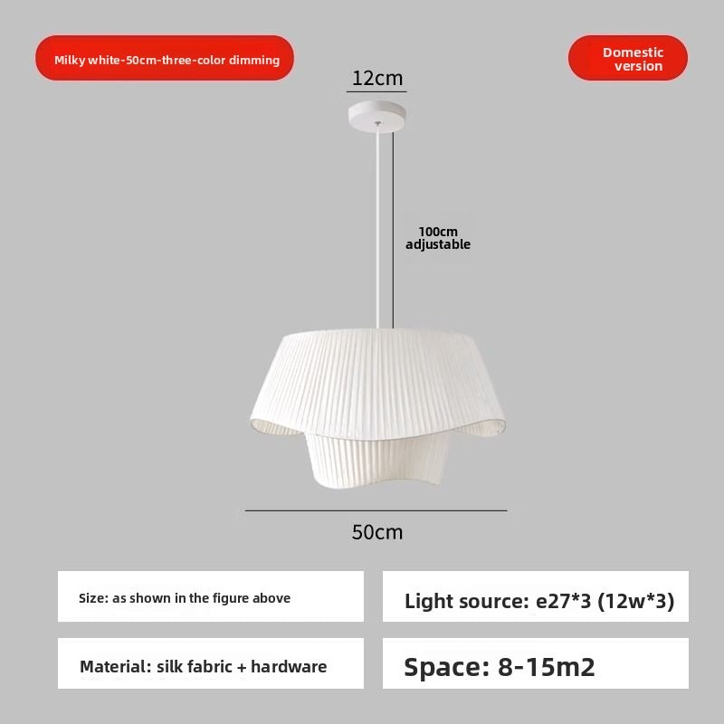HEIKESZ Nordic Solid Wood Pendant Light for Restaurant Dining Room Japanese Style Bedroom Ceiling Lamp with Hanging Wire