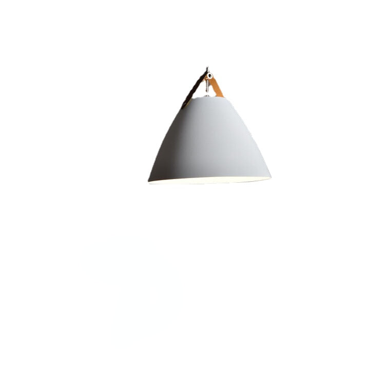 HEIKESZ Nordic Modern Minimalist Creative Personality Bar Restaurant Lamps Art Cafe Macaron Color Belt Chandelier american style retro outdoor indoor retro bedroom lamp american-style Industrial wind