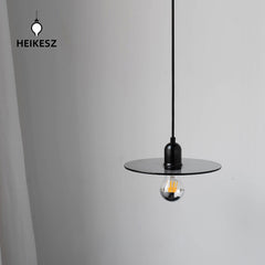 HEIKESZ Nordic minimalist modern minimalist wall lamp designer bar entrance bedside lamp light luxury glass lamp light fixtures for celling lighting
