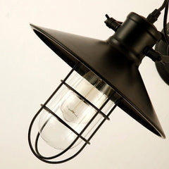 HEIKESZ American Industrial Retro Wall Lamp Creative Personality Coffee Shop Restaurant Balcony Hallway Iron Bird Cage Lamp american style retro outdoor indoor retro bedroom lamp american-style Industrial wind