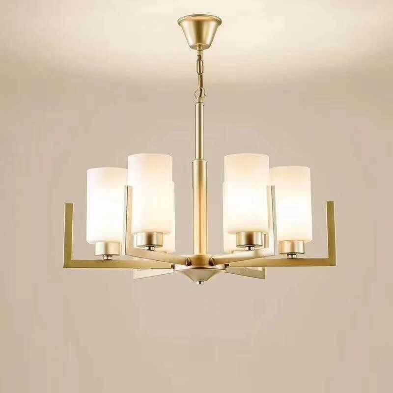 New Chinese-Style Chandelier Villa Duplex Building Lamp in the Living Room Internet Celebrity Personalized Bedroom Dining-Room Lamp Chinese Style Lighting Warm Room Lamps Light Chandelier for Living Chandelier Bedroom Chandelier Lights Room Lighting