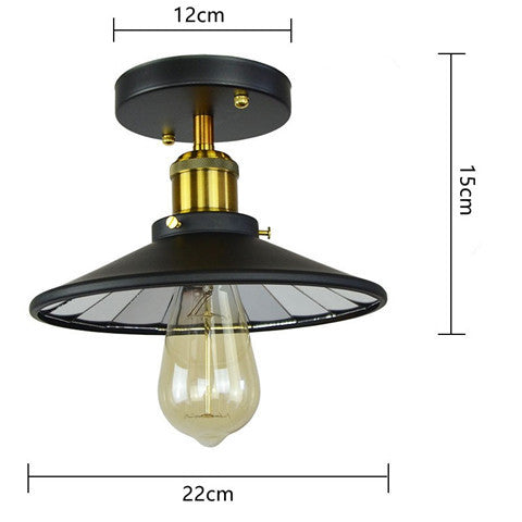 HEIKESZ Creative Dining Room Snack Milk Tea Hot Pot Coffee Shop Pub Bar Counter Background Wall Aisle Corridor Ceiling Lamp LED Light for Bedroom Night Aesthetic Room Lamp