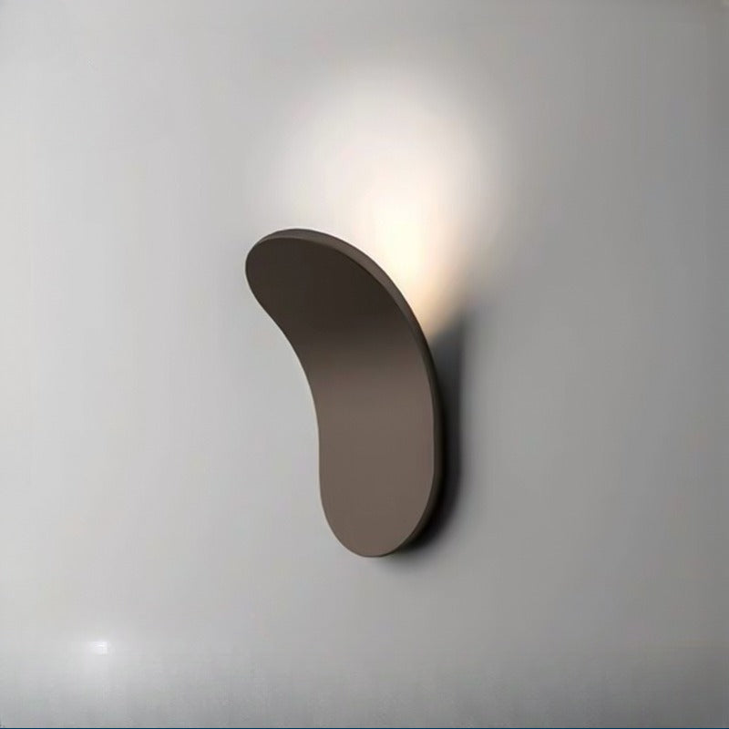 HEIKESZ Modern Nordic Wall Lamp Creative Designer White Living Room Bedside Bedroom Art Lighting