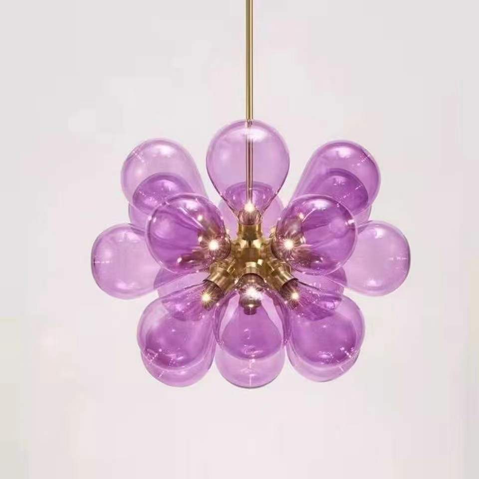 HEIKESZ Simple Creative Balloon Chandelier for Kids Room Living Room Bedroom Showroom Lighting