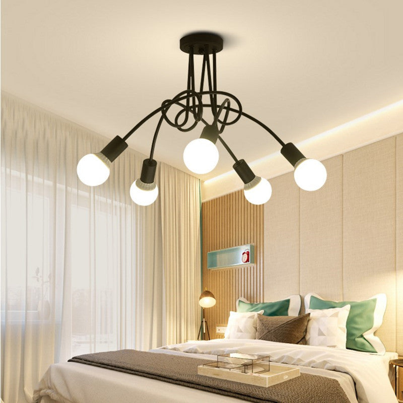 HEIKESZ Modern Minimalist Tree Branch Ceiling Light Living Room Dining Room Bedroom Light Bar Counter Bedroom Corridor Balcony Nordic Home Improvement Top Light LED Light for Bedroom Night Aesthetic Room Lamp