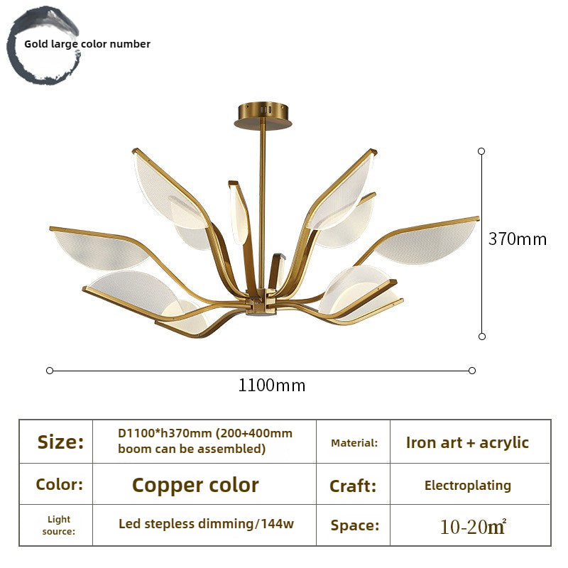 HEIKESZ New Chinese chandelier simple modern light luxury lamps living room bedroom study creative personality Chinese style lamp light fixtures for celling lights