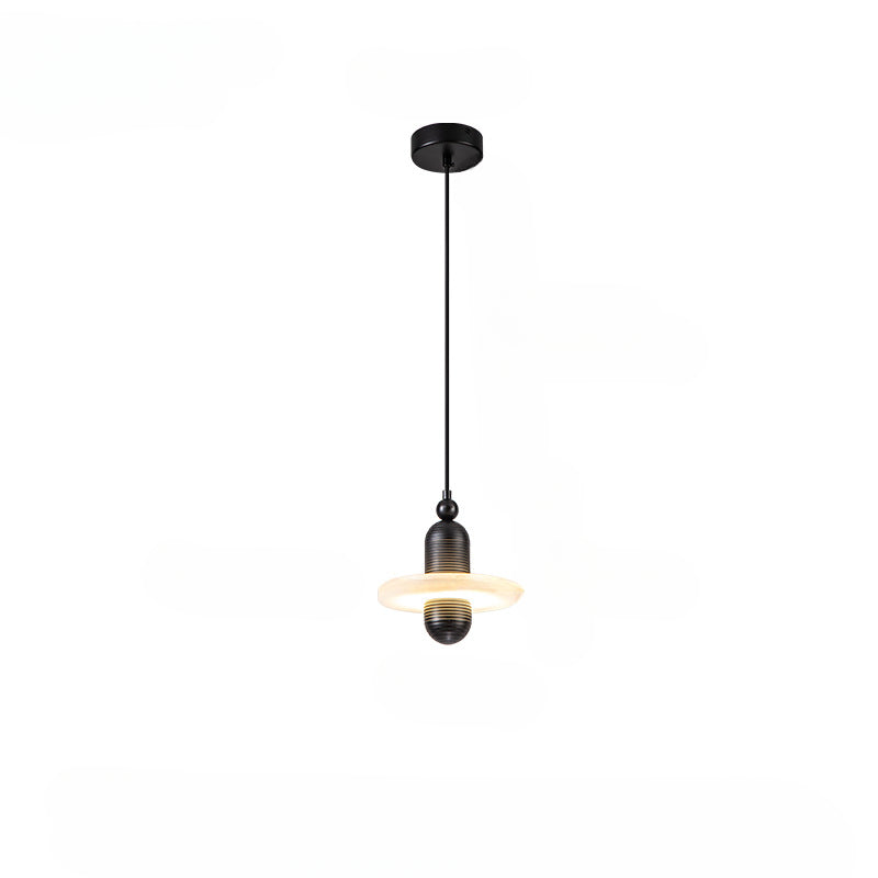 HEIKESZ Modern Chandelier Luxury Spanish Marble Designer Light for Dining Room Bedroom Bar Counter Ceiling Lighting Fixtures