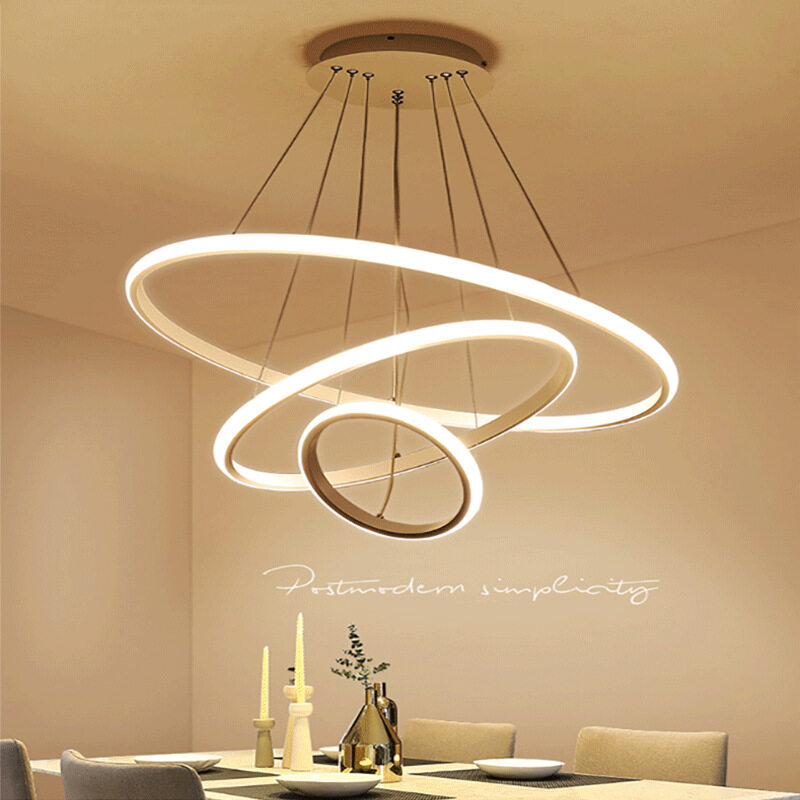 HEIKESZ New Post-Modern Chandelier Lamp for Living Room Bedroom Dining Bar Modern Simple Ceiling Lighting Fixture