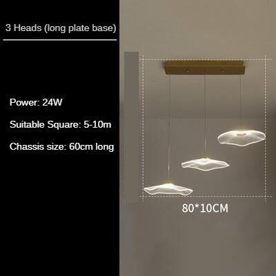 HEIKESZ Modern Minimalist Long Chandelier for Hollow Stairs Nordic LED Drop Light Atmospheric Living Room Dining Kitchen Bedroom Pendant