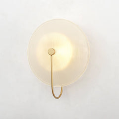 HEIKESZ Nordic Glass Wall Lamp Minimalist Design for Living Room Bedroom Hotel Guest Room Sofa Model Room Decorative Lighting