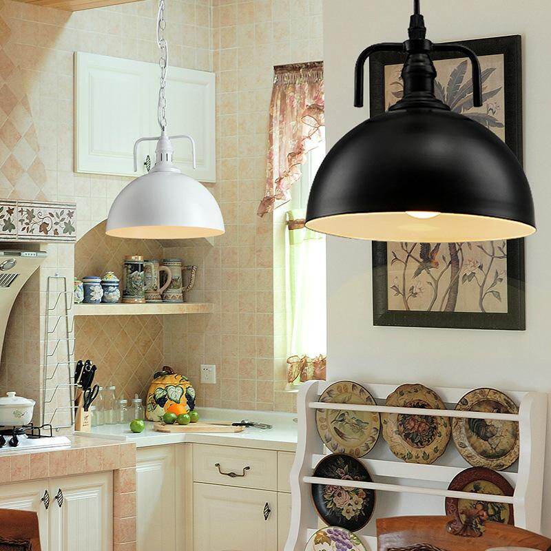HEIKESZ American Country Bar Bar Chandelier Restaurant LOFT Industrial Style Chandelier Wrought Iron Led Billiard Lamp American Style retro outdoor indoor retro bedroom lamp american-style Industrial wind