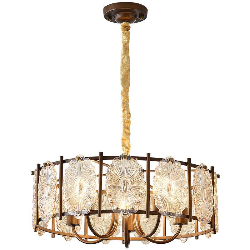 HEIKESZ Vintage American Style Bedroom Ceiling Light French Mid Century Modern Pendant Lamp for Dining Room Bar New Arrival from Zhongshan