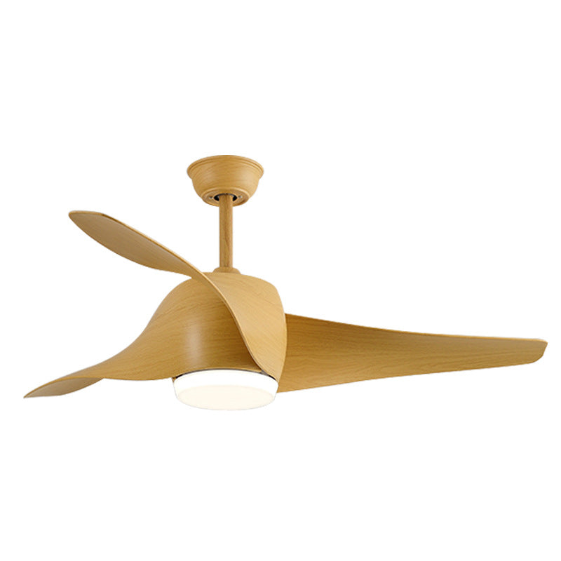 HEIKESZ New intelligent fan lighting variable frequency remote control 52 inch ceiling fan lighting living room dining room bedroom modern simple fan chandelier lamp lighting fixtures for celling lighting