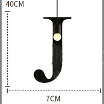 HEIKESZ Retro Personalized Letter Chandelier Wrought Iron Creative Restaurant and Cafe Bar Clothing Store English Letter Assembled Lamp american style retro outdoor indoor retro bedroom lamp american-style Industrial wind