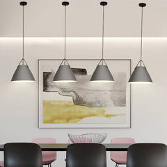 HEIKESZ Nordic Modern Minimalist Creative Personality Bar Restaurant Lamps Art Cafe Macaron Color Belt Chandelier american style retro outdoor indoor retro bedroom lamp american-style Industrial wind