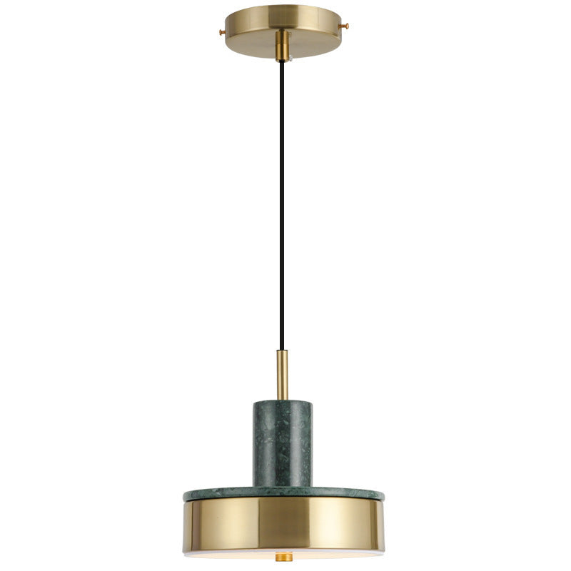 HEIKESZ Nordic Minimalist Marble Droplight LED Single-Head Lighting for Bedroom Restaurant Bar Living Room Designer Light Fixtures