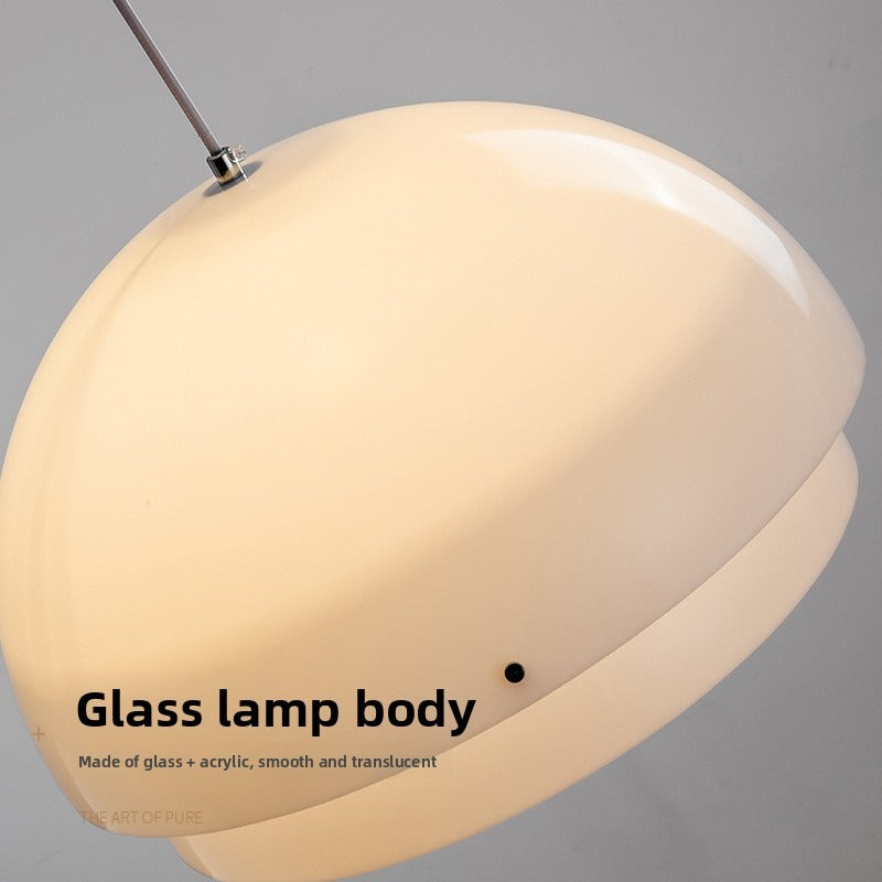 HEIKESZ Nordic Bauhaus Space Age Creative Restaurant Vintage Design Glass Pendant Light for Cafe Bar