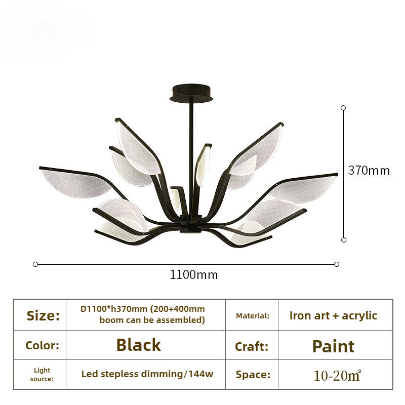 HEIKESZ New Chinese chandelier simple modern light luxury lamps living room bedroom study creative personality Chinese style lamp light fixtures for celling lights