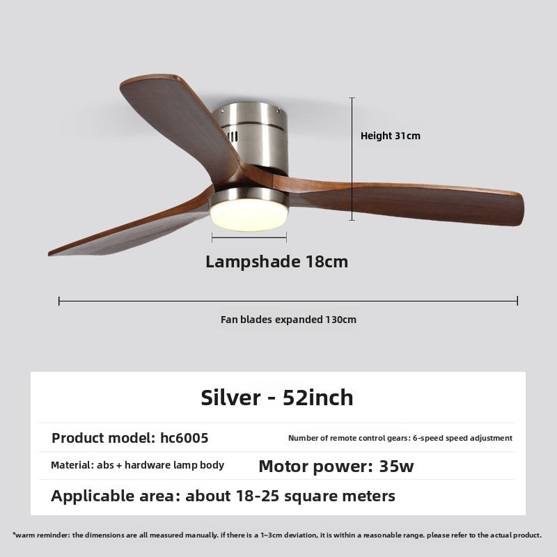 HEIKESZ Cross-border new ceiling fan lighting advanced sensing living room dining room intelligent frequency conversion ceiling fan lighting bedroom soft wind fan lighting lamp lighting fixtures for celling lighting