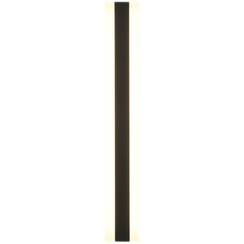 HEIKESZ Outdoor Waterproof LED Wall Lamp Nordic Minimalist Line Light for Garden Villa Door