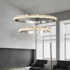 HEIKESZ Post-Modern Crystal Chandelier Luxury Creative Home Living Room Decorative Lighting for Upscale Cafe Store