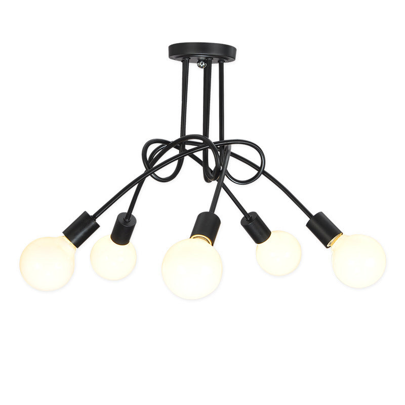 HEIKESZ Modern Minimalist Tree Branch Ceiling Light Living Room Dining Room Bedroom Light Bar Counter Bedroom Corridor Balcony Nordic Home Improvement Top Light LED Light for Bedroom Night Aesthetic Room Lamp
