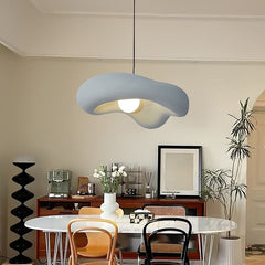 HEIKESZ Japanese Style Ceiling Light Cream Color Living Room Bedroom Dining Pendant Lamp Wabi **** Amazon Best Seller