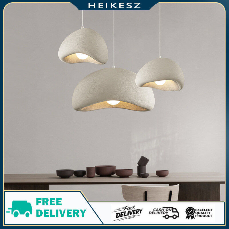 Designer Restaurant Chandelier Nordic Medieval Living Room Study Bedroom Creative Personality Day Is Silent Wind Three-End Ceiling Lamp