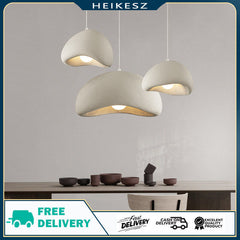 Designer Restaurant Chandelier Nordic Medieval Living Room Study Bedroom Creative Personality Day Is Silent Wind Three-End Ceiling Lamp