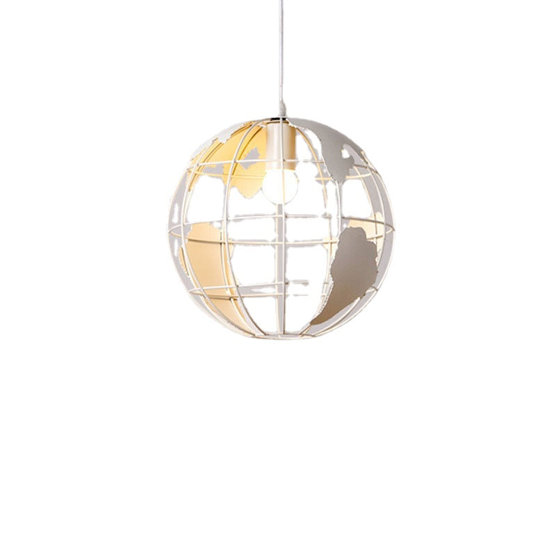 HEIKESZ Creative Earth Instrument LED Chandelier Retro LOFT Industrial Style American Iron Living Room Art Dining Room Chandelier american style retro outdoor indoor retro bedroom lamp american-style Industrial wind